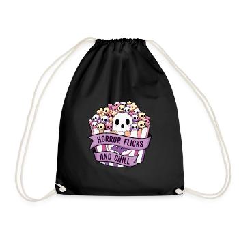 Films d’horreur et frisson - Sac de sport léger - noir - Devant