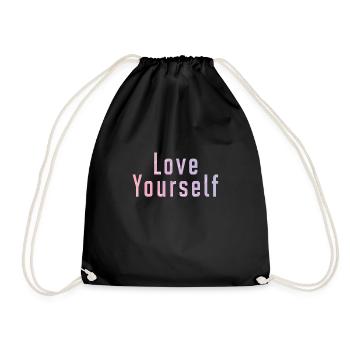 Aimez-vous - Sac de sport léger - noir - Devant