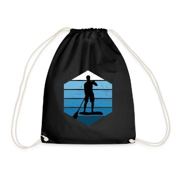Sup Stand up Paddle Board Standup Paddleboard - Sac de sport léger - noir - Devant