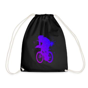Vélo de route pour femme Vélo de route pour homme Vélo de route Rennradfah - Sac de sport léger - noir - Devant