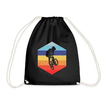 Vélo bmx garçons bmx hommes bmx vélo femmes - Sac de sport léger - noir - Devant