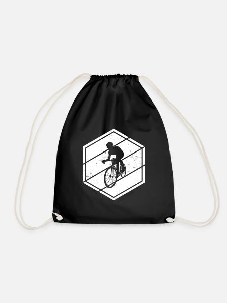 Road Bike Rennradfahrer Damen Rennradfahren - Turnbeutel - Schwarz