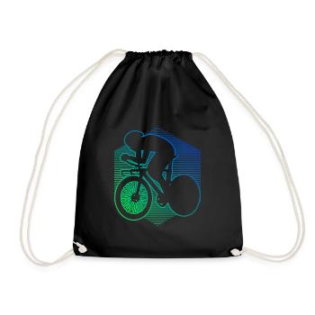 Vélo de route Cycliste de route Vélo de route Hommes - Sac de sport léger - noir - Devant