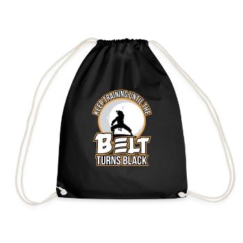 Karaté - Sac de sport léger - noir - Devant