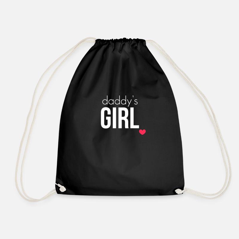 Daddy's Girl - Turnbeutel - Schwarz
