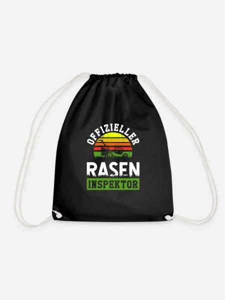 Gärtner Rasenmähen Hobbygärtner Rasenmäher - Turnbeutel - Schwarz