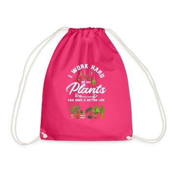 Jardinier amateur Jardinier - Sac de sport léger - fuchsia - Devant