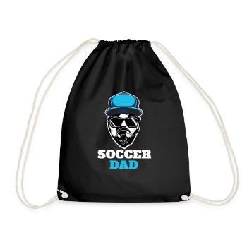 Funny Football Father - Drawstring Bag - black - Front