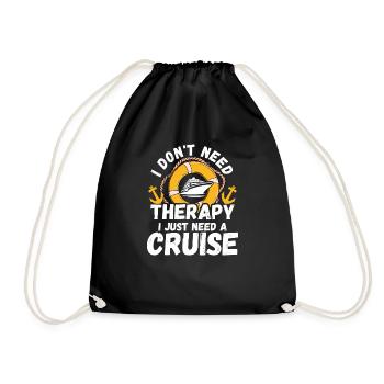 Cruise Holidays - Drawstring Bag - black - Front