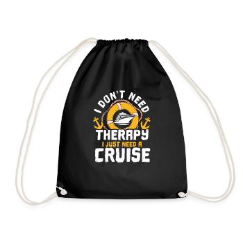 Cruise Holidays - Drawstring Bag - black - Front