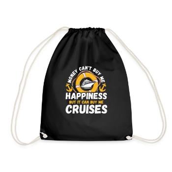 Cruise Holidays - Drawstring Bag - black - Front