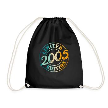 20th Anniversary 2005 Limited Edition 20 Years - Drawstring Bag - black - Front