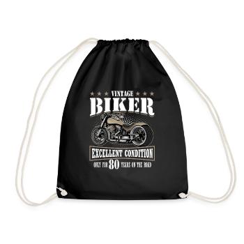 80 Anniversaire 1945 Moto Moto - Sac de sport léger - noir - Devant