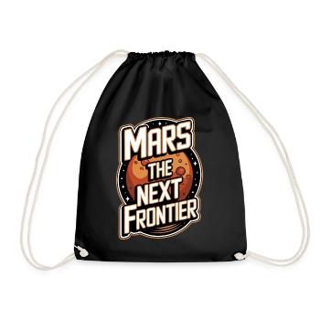 Mars Planet Planet Solar System - Drawstring Bag - black - Front