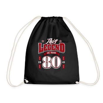 80e anniversaire 1945 Légende 80e anniversaire - Sac de sport léger - noir - Devant