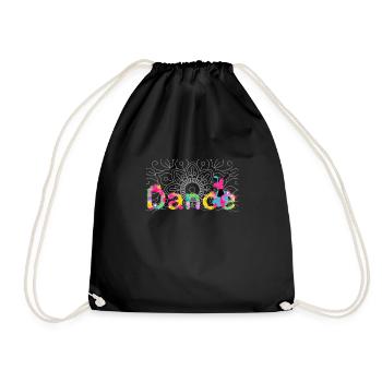 Danse bollywood - Sac de sport léger - noir - Devant