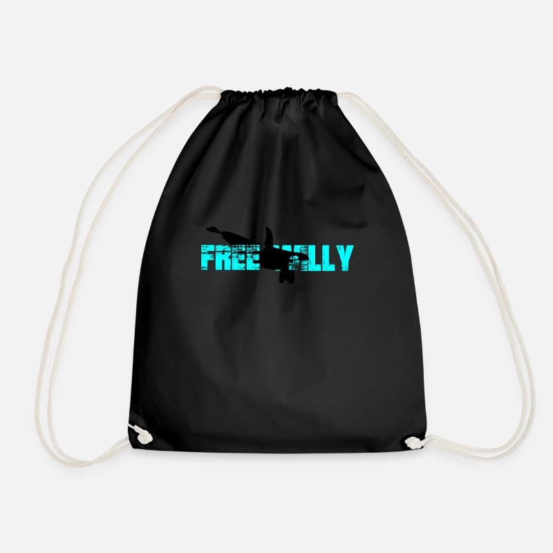 free willy - Turnbeutel - Schwarz