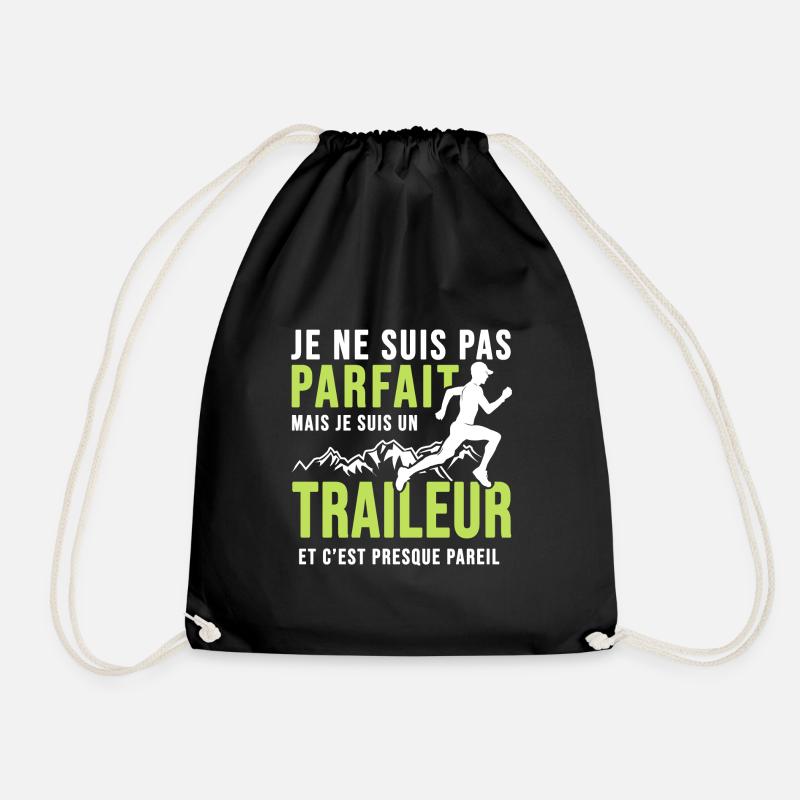 traileur pas parfait trail ultra course à pied - Sac de sport léger - noir