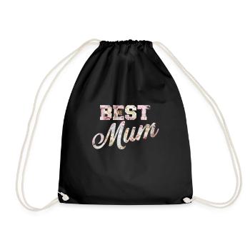 meilleure maman - Sac de sport léger - noir - Devant