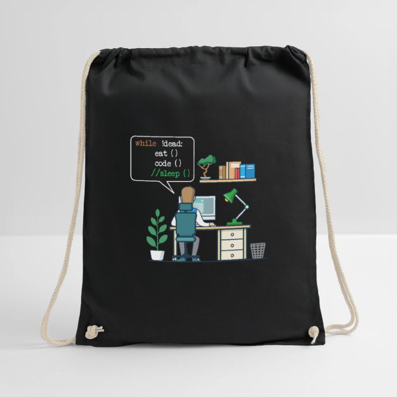 Eat Code Sleep | Funny Coder Programmeur Sac de sport léger