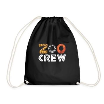 Zoo Crew | Zoo Employee Zoo Employee Zoo - Drawstring Bag - black - Front
