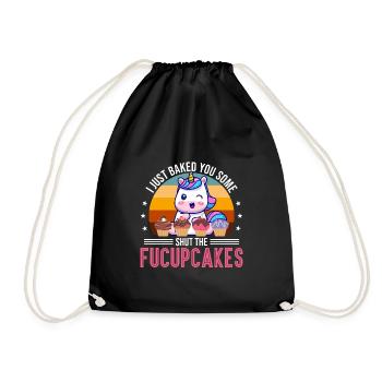 Cuisson licorne Shut The Fucupcakes - Sac de sport léger - noir - Devant
