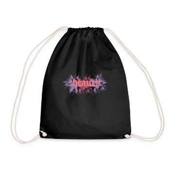 Beauty - Drawstring Bag - black - Front