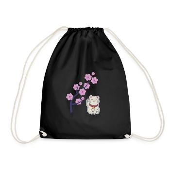 Sakura Tree Japanese Cherry Blossom Tree Japon - Sac de sport léger - noir - Devant