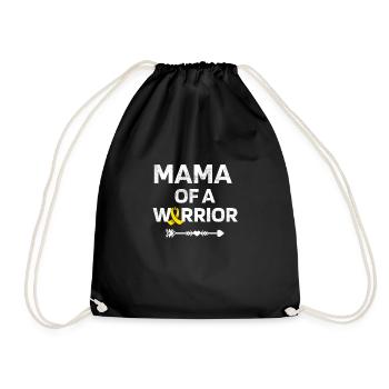 Enfant cancer cadeau maman | DIPG Anticancéreux - Sac de sport léger - noir - Devant