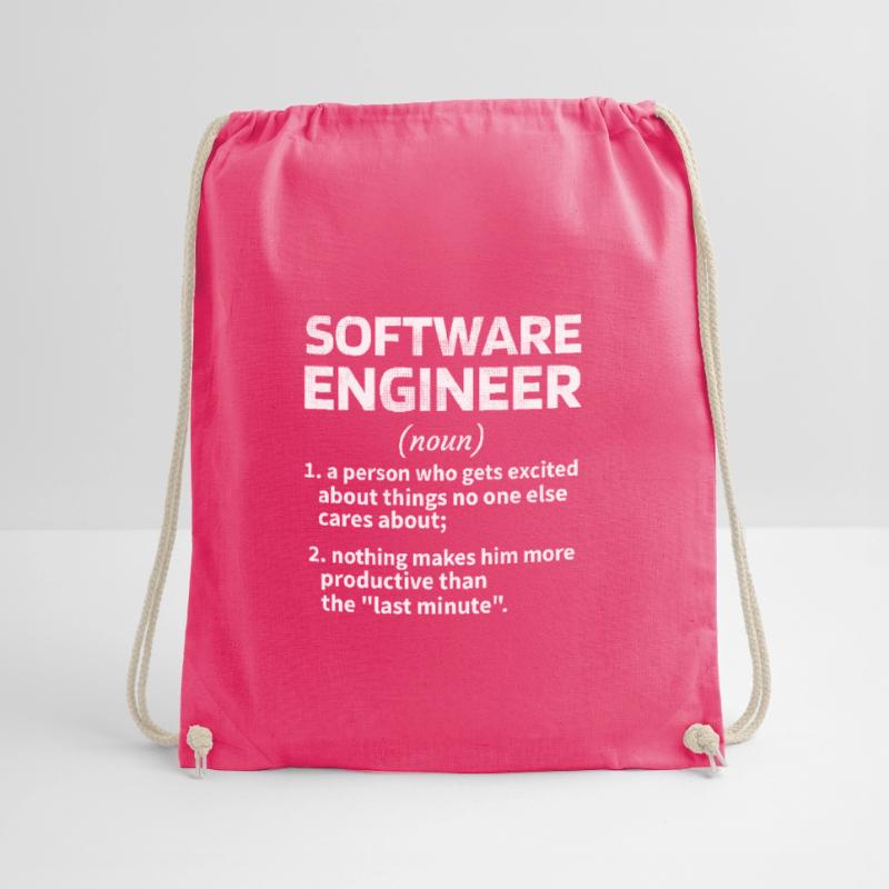 Software Engineer Software Engineer Technician Drawstring Bag