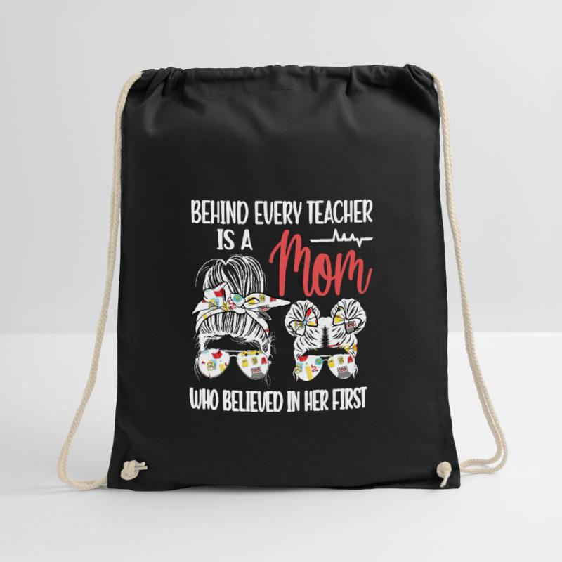 Mutter Einer Lehrerin Mama Einer Lehrerin Mutter Turnbeutel