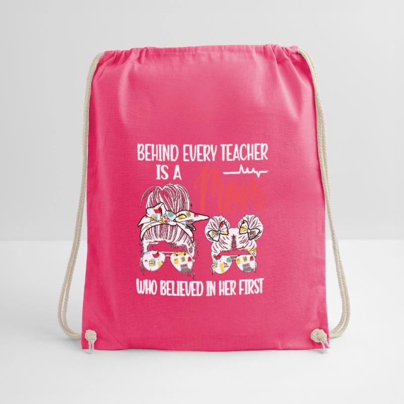 Mutter Einer Lehrerin Mama Einer Lehrerin Mutter Turnbeutel