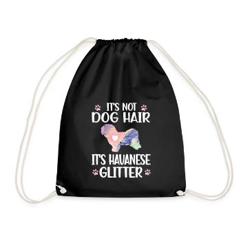 Havanese lover dog owner Havanese Mama - Drawstring Bag - black - Front