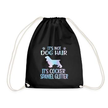 Cocker Épagneul Cocker propriétaire de l’épagneul - Sac de sport léger - noir - Devant