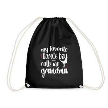 Fière Karaté Grand-mère Meilleur Karaté Grand-mère Cadeau - Sac de sport léger - noir - Devant