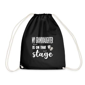 Meilleure grand-mère de théâtre Actrice de théâtre Grand-mère - Sac de sport léger - noir - Devant
