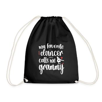 Fier Dance Grammy Grandma De Dancer Dance Grammy - Sac de sport léger - noir - Devant