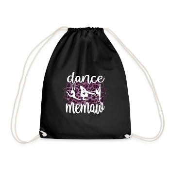 Proud Dance Memaw Grandma Par Dancer Dance Memaw - Sac de sport léger - noir - Devant