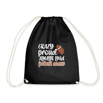 Football Memaw Grand-mère du joueur de football Memaw - Sac de sport léger - noir - Devant