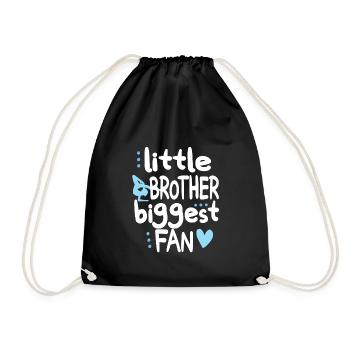 Gymnastics Brother Artistic Gymnastics Brother Of Gymnast - Drawstring Bag - black - Front