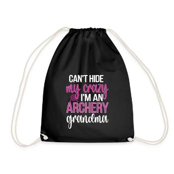 Tir à l’arc Grand-mère d’Archer Grand-mère - Sac de sport léger - noir - Devant
