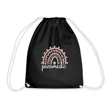 Notfallsanitäter Paramedic Rettungssanitäter - Drawstring Bag - black - Front