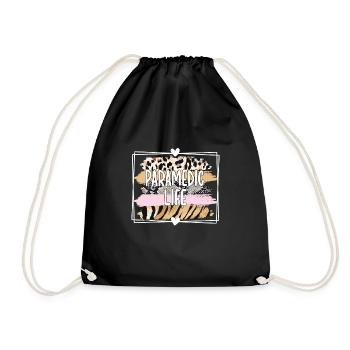 Notfallsanitäter Paramedic Rettungssanitäter - Drawstring Bag - black - Front