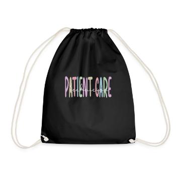 Technicien en soins aux patients Technicien en soins infirmiers - Sac de sport léger - noir - Devant