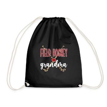 Meilleure grand-mère de hockey sur gazon Grand-mère - Sac de sport léger - noir - Devant
