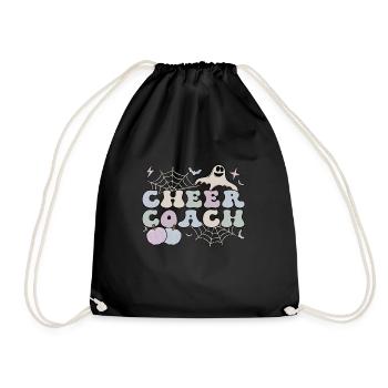 Cheer Coach Halloween Cheerleading Coach Cadeaux - Sac de sport léger - noir - Devant