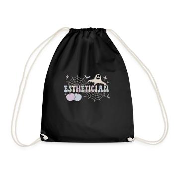 Spooky Esthetician Halloween Esttician Cadeaux - Sac de sport léger - noir - Devant