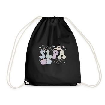 Speech Language Pathologist Assistant Halloween - Turnbeutel - Schwarz - Vorne