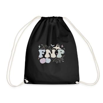 Family Nurse Practitioner Halloween FNP Gifts - Turnbeutel - Schwarz - Vorne