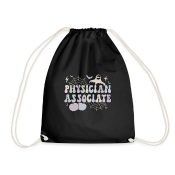 Spooky Physician Associate Halloween PA Cadeaux - Sac de sport léger - noir - Devant